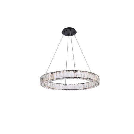 A large image of the Elegant Lighting 3503D26 Black