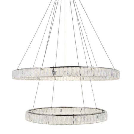 A large image of the Elegant Lighting 3503D42 Chrome