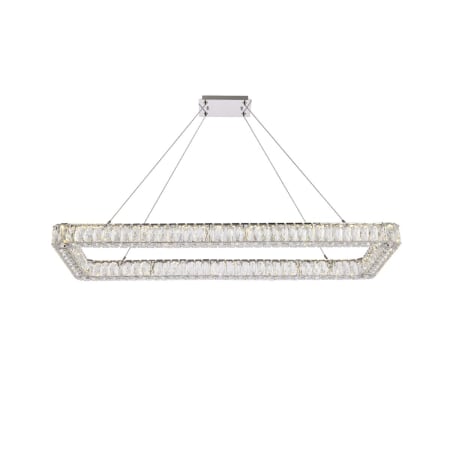 A large image of the Elegant Lighting 3504D50L1 Chrome