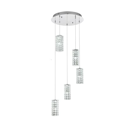 A large image of the Elegant Lighting 3680D5R Alternate Image