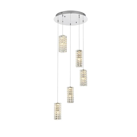 A large image of the Elegant Lighting 3680D5R Alternate Image