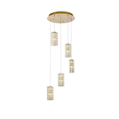 A large image of the Elegant Lighting 3680D5R Alternate Image