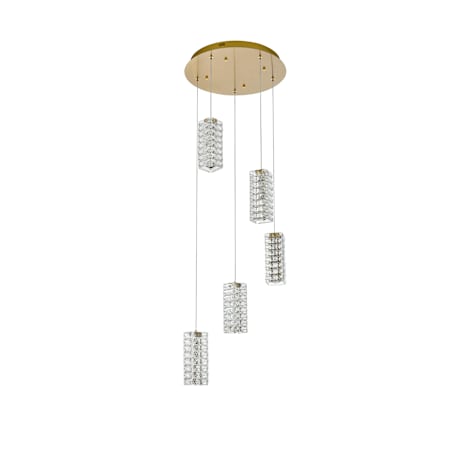 A large image of the Elegant Lighting 3680D5R Alternate Image