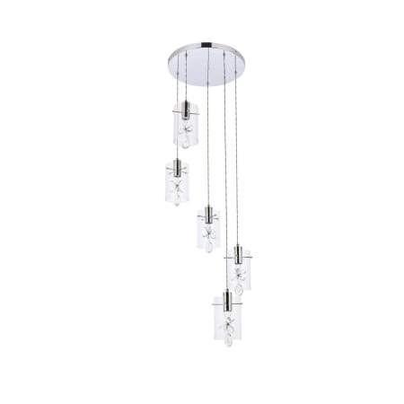 A large image of the Elegant Lighting 5202D19 Alternate View