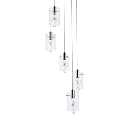 A large image of the Elegant Lighting 5202D19 Chrome