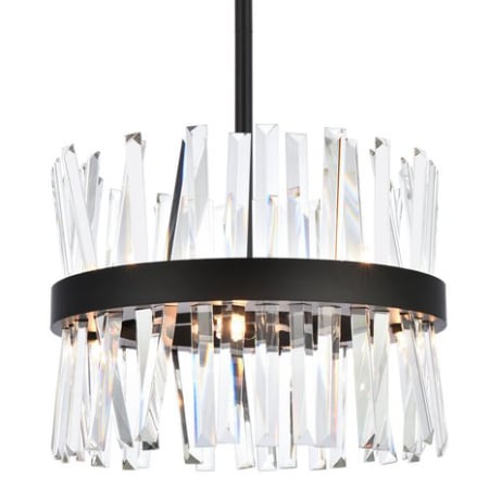 A large image of the Elegant Lighting 6200D16 Black