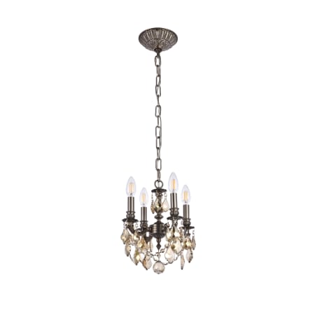 A large image of the Elegant Lighting 9104D10-GT/RC Alternate Image