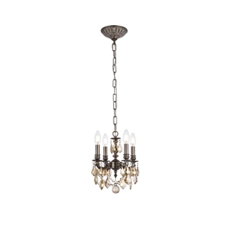 A large image of the Elegant Lighting 9104D10-GT/RC Alternate Image