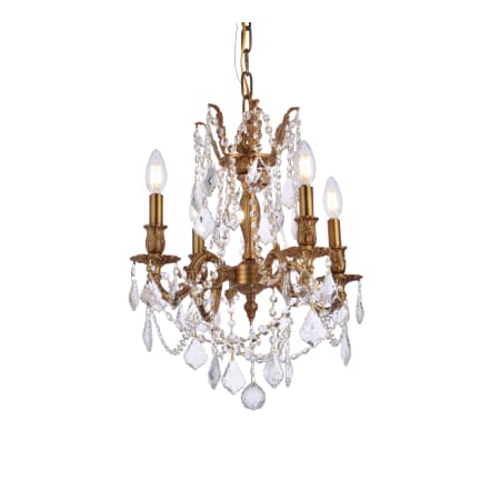 A large image of the Elegant Lighting 9204D17/RC French Gold