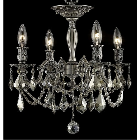 A large image of the Elegant Lighting 9204F17-GT/RC Pewter