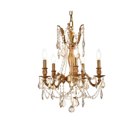 A large image of the Elegant Lighting 9205D18-GT/RC French Gold