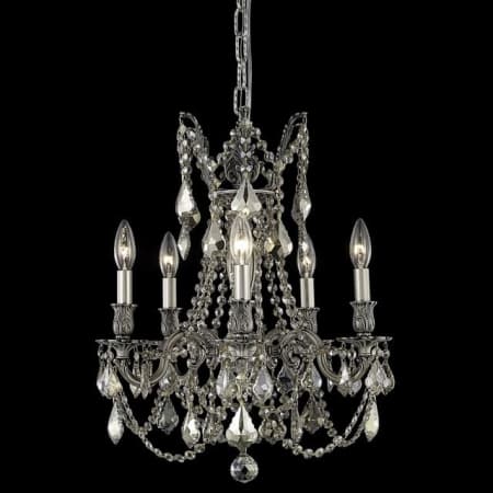 A large image of the Elegant Lighting 9205D18-GT/RC Pewter