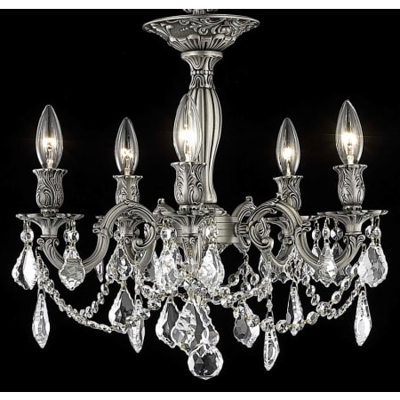 A large image of the Elegant Lighting 9205F18/RC Pewter