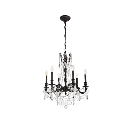 A large image of the Elegant Lighting 9206D23-GT/RC Alternate Image