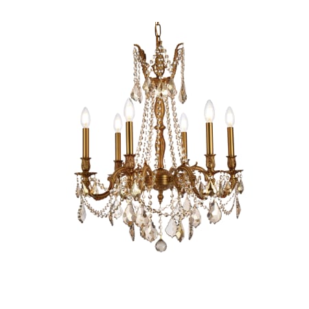 A large image of the Elegant Lighting 9206D23-GT/RC French Gold