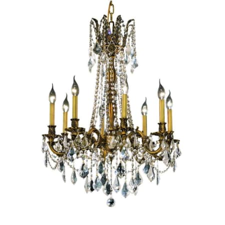 A large image of the Elegant Lighting 9208D24/RC French Gold