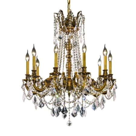 A large image of the Elegant Lighting 9210D28/RC French Gold