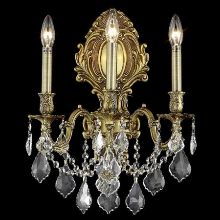 A large image of the Elegant Lighting 9603W14/RC French Gold