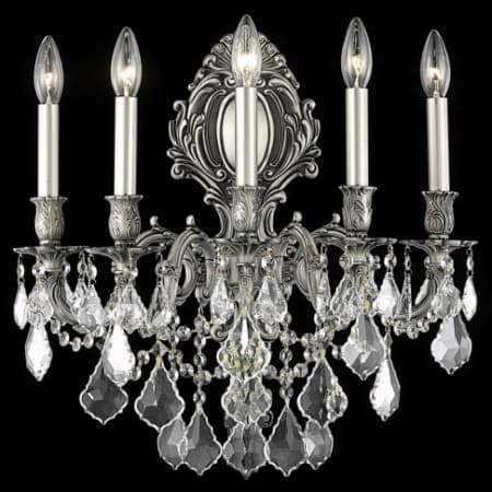 A large image of the Elegant Lighting 9605W21/RC Pewter