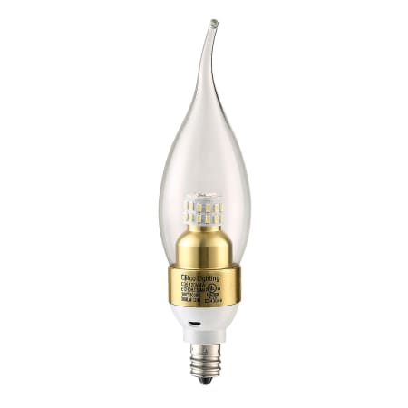 A large image of the Elegant Lighting E12SF-4-D-41-G Clear