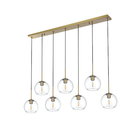 A large image of the Elegant Lighting LD2230 Alternate Image