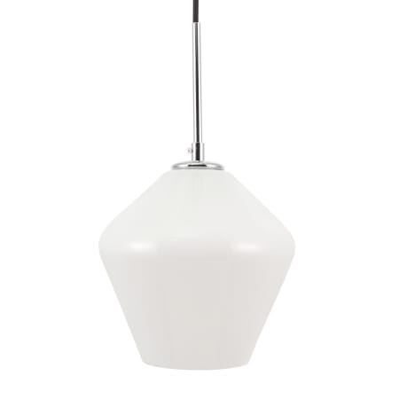 A large image of the Elegant Lighting LD2257 Chrome