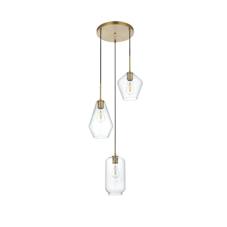 A large image of the Elegant Lighting LD2268 Alternate Image