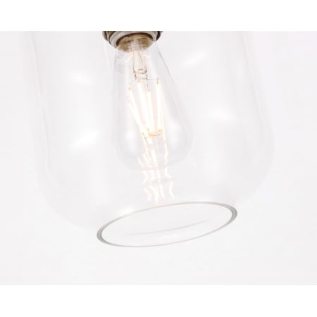 A large image of the Elegant Lighting LD2270 Shade Close Up