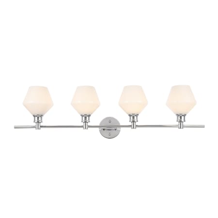 A large image of the Elegant Lighting LD2321 Chrome