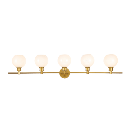 A large image of the Elegant Lighting LD2327 Brass