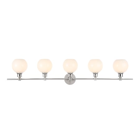 A large image of the Elegant Lighting LD2327 Chrome