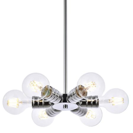 A large image of the Elegant Lighting LD2338 Chrome