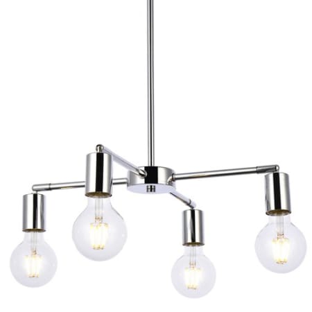 A large image of the Elegant Lighting LD2339 Chrome