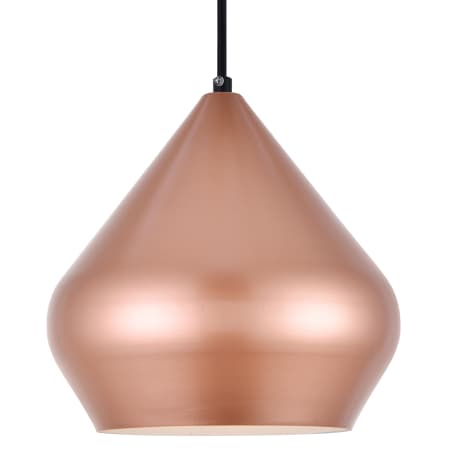A large image of the Elegant Lighting LD2401 Honey Gold