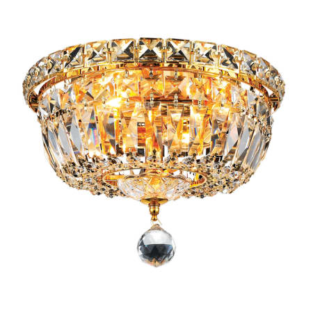 A large image of the Elegant Lighting LD2528F10 Gold