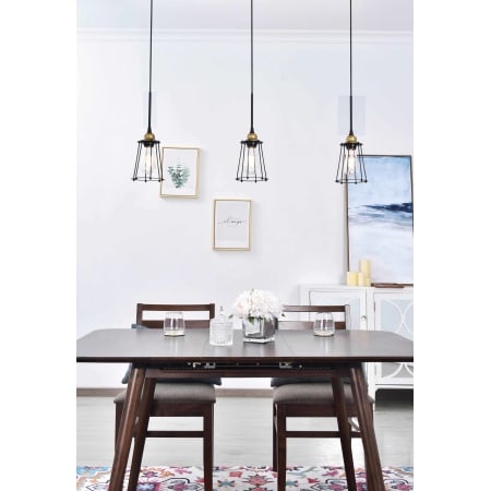 A large image of the Elegant Lighting LD4047D38 Lifestyle