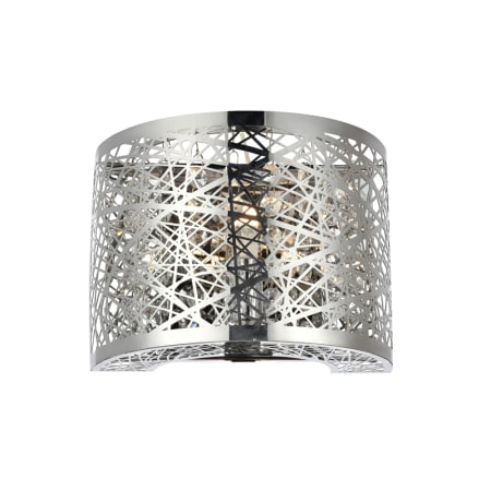 A large image of the Elegant Lighting LD5023W8 Chrome