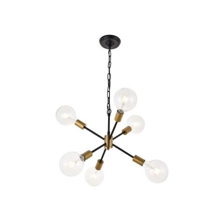 A large image of the Elegant Lighting LD5033D16 Alternate View