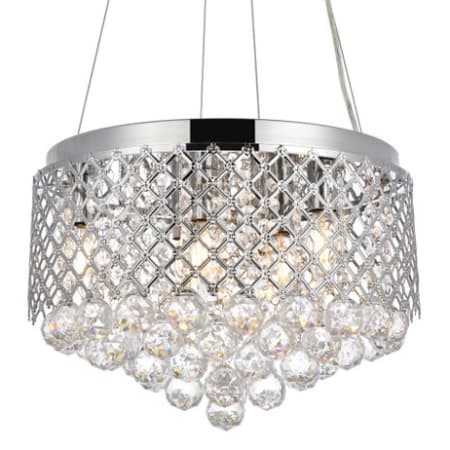 A large image of the Elegant Lighting LD520D16 Chrome