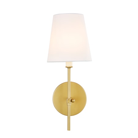 A large image of the Elegant Lighting LD6004W6 Brass