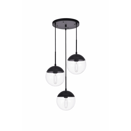 A large image of the Elegant Lighting LD6069 Black