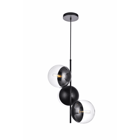 A large image of the Elegant Lighting LD6123 Black