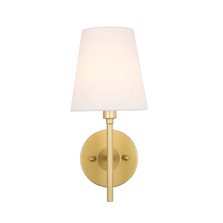 A large image of the Elegant Lighting LD6185 Brass
