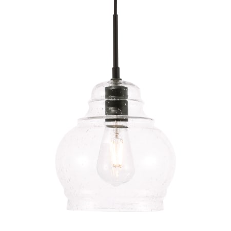 A large image of the Elegant Lighting LD6198 Black