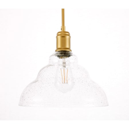 A large image of the Elegant Lighting LD6221 Brass