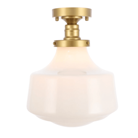 A large image of the Elegant Lighting LD6243 Brass