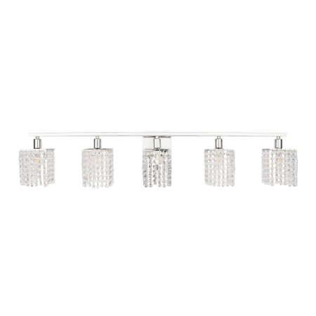 A large image of the Elegant Lighting LD7014 Chrome