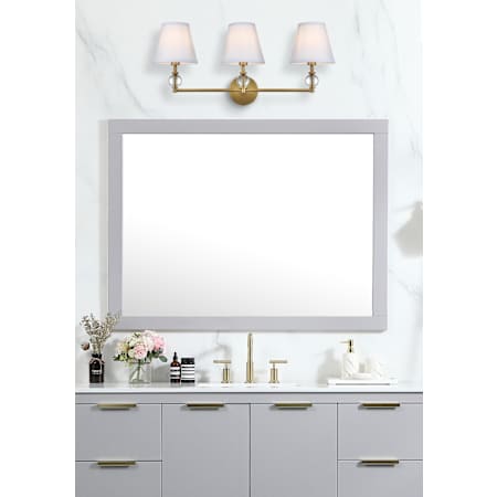 A large image of the Elegant Lighting LD7023W24 Alternate Image