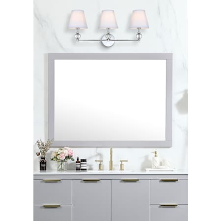 A large image of the Elegant Lighting LD7023W24 Alternate Image