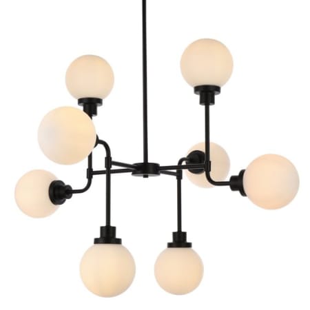 A large image of the Elegant Lighting LD7038D36 Black